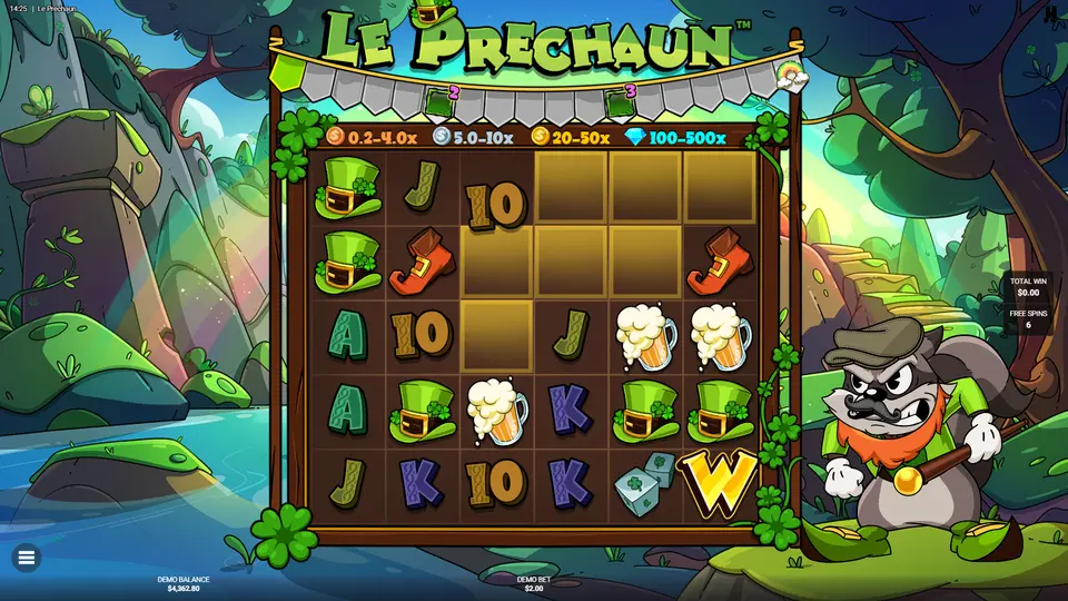 Saved golden squares reactivating for repeat coin reveals in Clover the Top bonus