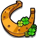 Horseshoe symbol in Le Prechaun